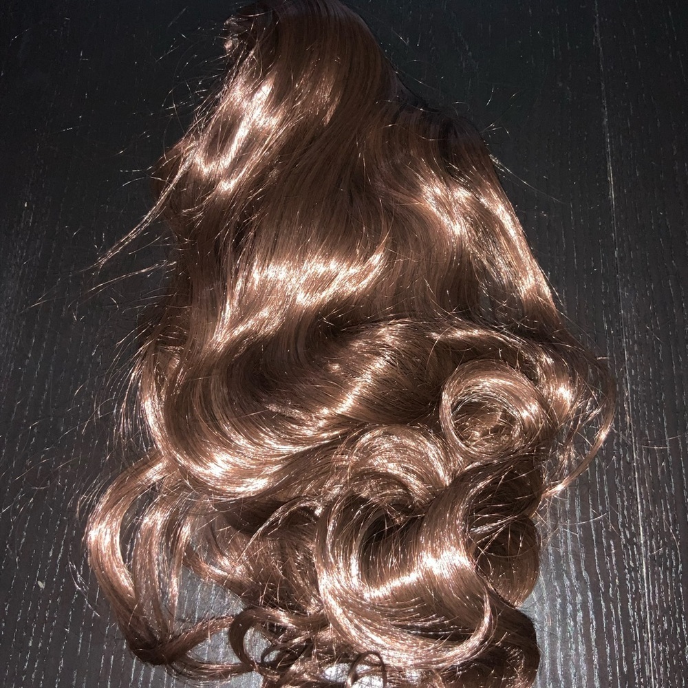 Brown Synthetic Wig - Picture 3 of 3
